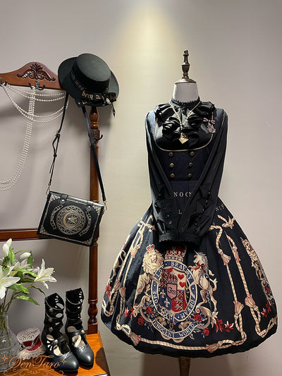 Sentaro~Dark Forest~Elegant Baroque Lolita Blouse   