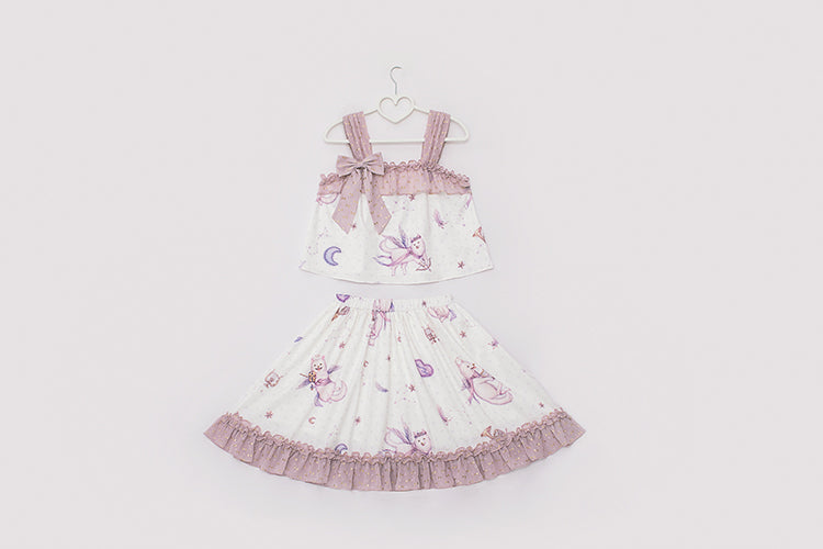 Precious Clove~Guardian Angel~Sweet Lolita Halter Shirt   