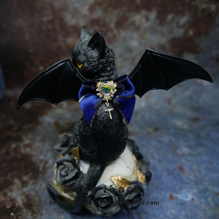 Rose Thorn - Multicolors Gothic Lolita Little Bat Brooch Hairpin