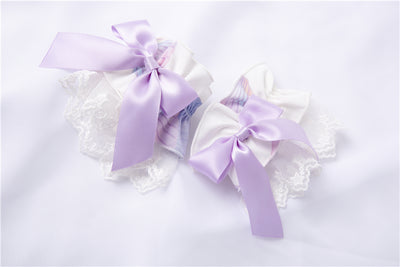 (Buyforme) Semi-sugar Sweetheart~Seaside Shell Lolita Headwear free size a pair of white cuffs 