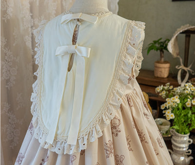 (Buyforme)Dolls Party~White Lolita Kawaii Inner Blouse Accessory Set   