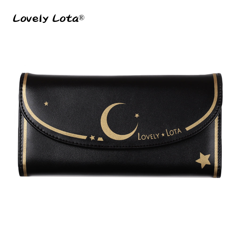 LovelyLota~Moon Star Miracle~Star Moon Pattern Lolita Handbag black  