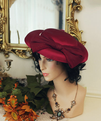 Miss point~Rhine Riverside~Summer Bow Lolita Top Hat   