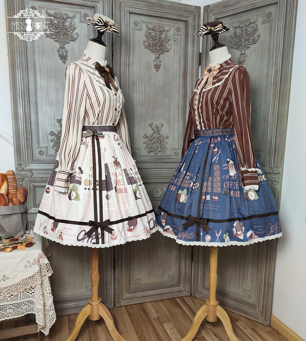 Miss Point~Chocolate Daily  Customize Sweet Lolita Skirt   