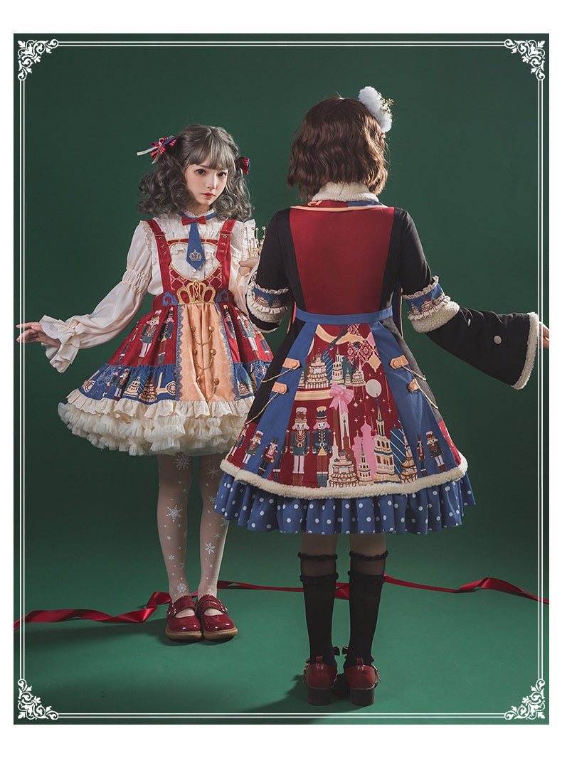 YingLuoFu - Santa Clara - Kawaii School Lolita JSK