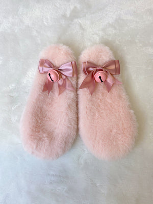 DreamWhale - Sweet Lolita Accessory Puppy-themed Headdress pink long-ear clip In stock