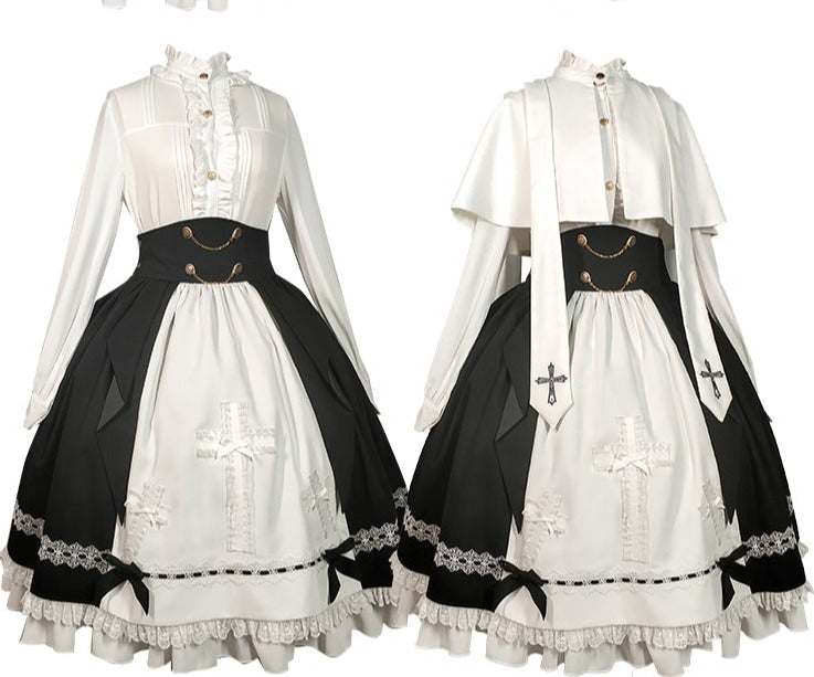 CastleToo~Holy Academy~Gothic Lolita Prince Skirt Set   