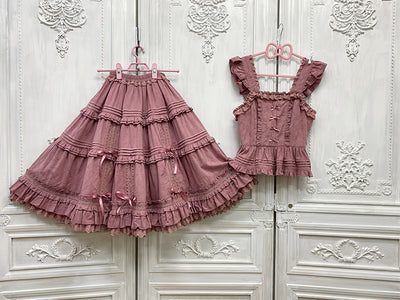 Little Dipper~Gone with the Wind~Elegant Lolita Corset S rose purple (corset only) 