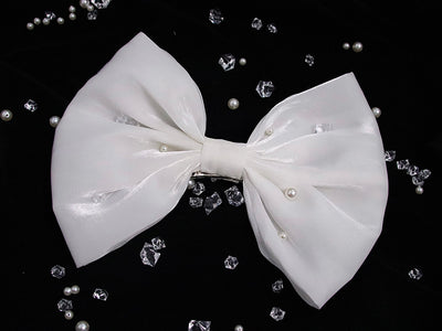 Alice Girl~Girls Party~Bowknot Sweet Lolita Headdress white  