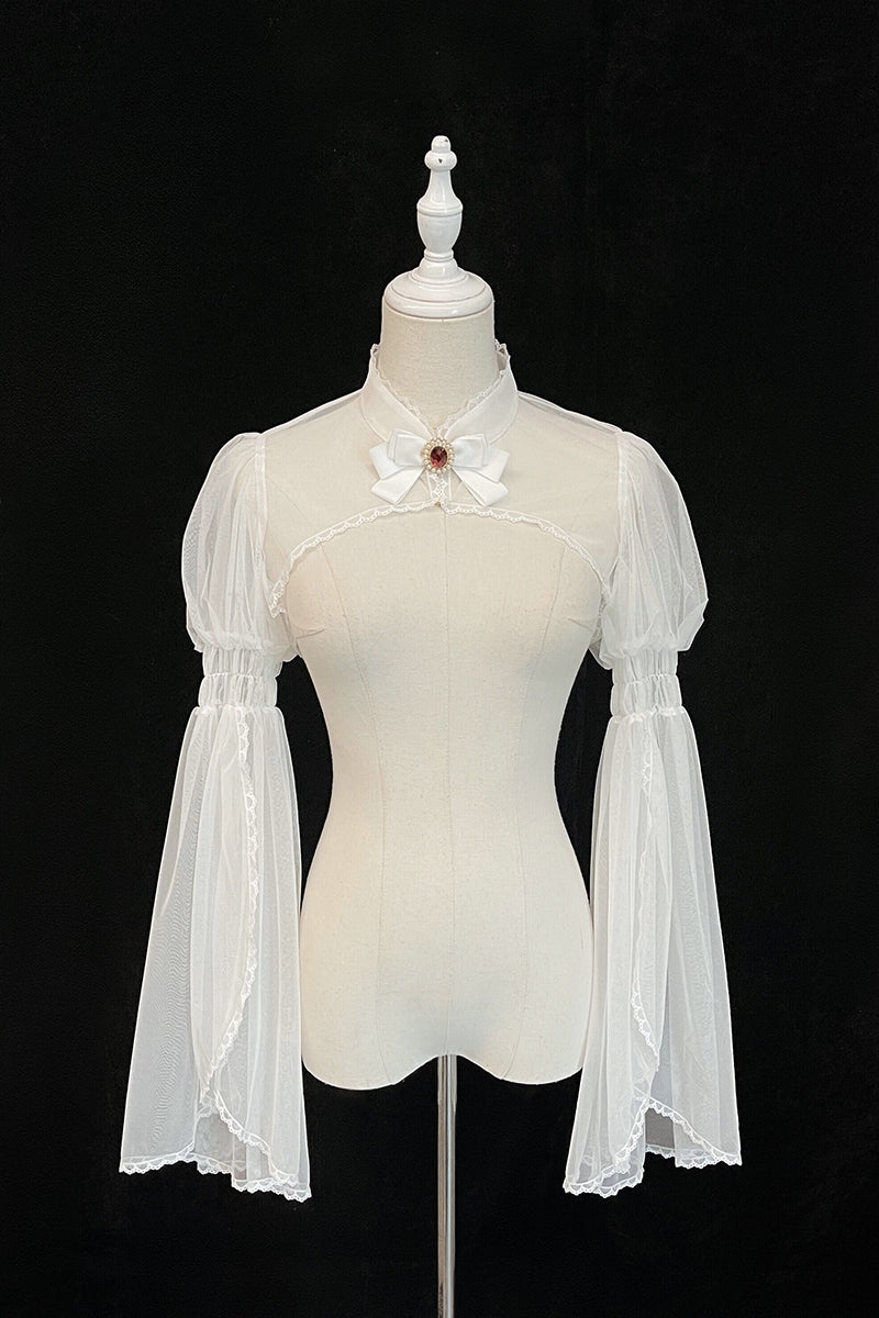 Alice Girl~Gothic Lolita Bolero~Blood Rose Long Sleeve Bolero