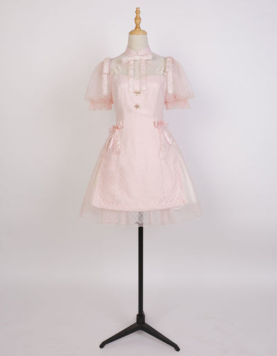 Your Princess~Qi Lolita Sweet OP Dress S pink 