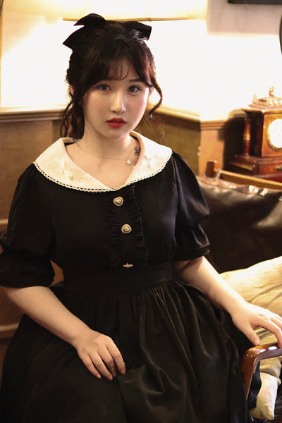 (Buyforme) Sweet Wood~ CLA French Vintage Plus Size Lolita OP Dress   