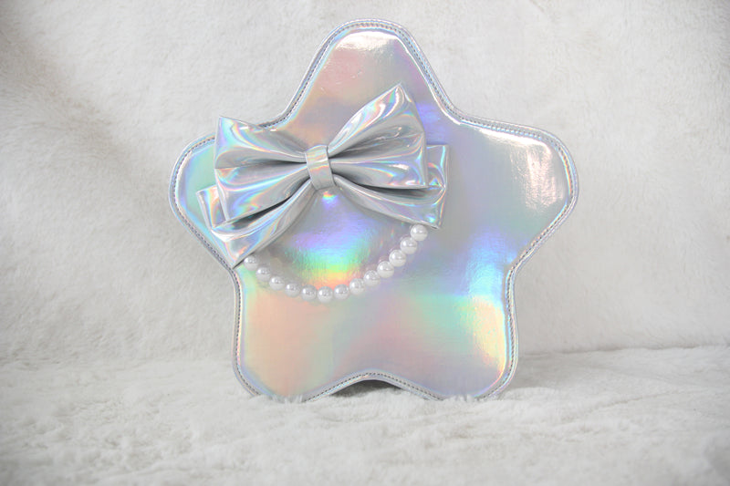 Loris - Kawaii Lolita Starfish Crossbody Bag laser