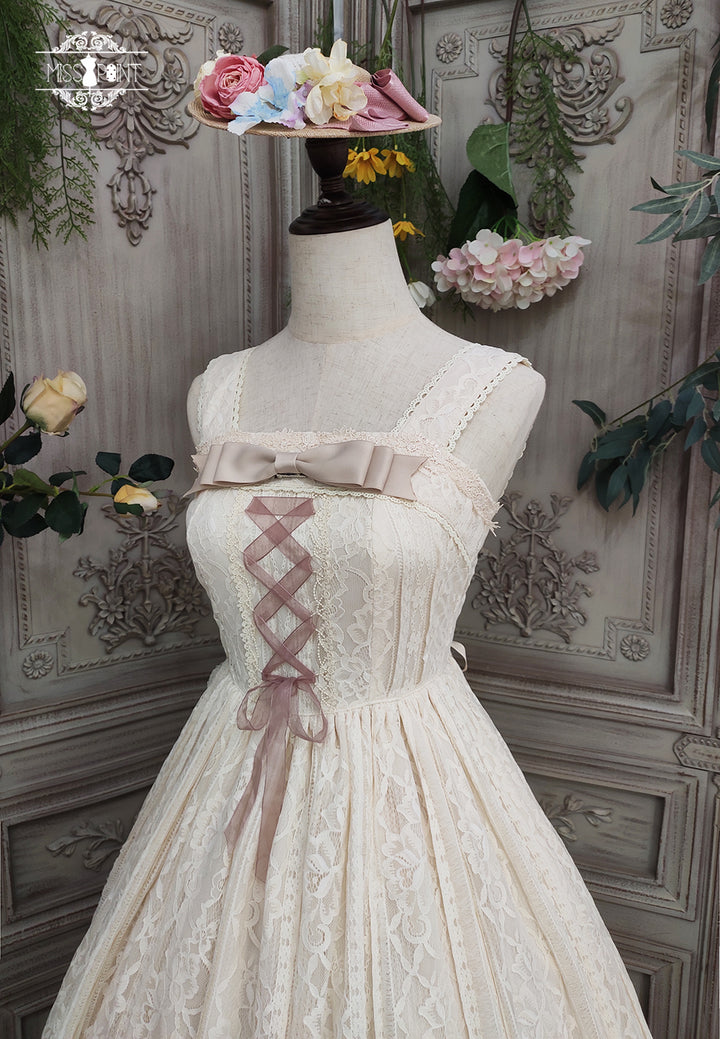 Miss Point~Woody Rose~Retro Classic Lolita JSK   