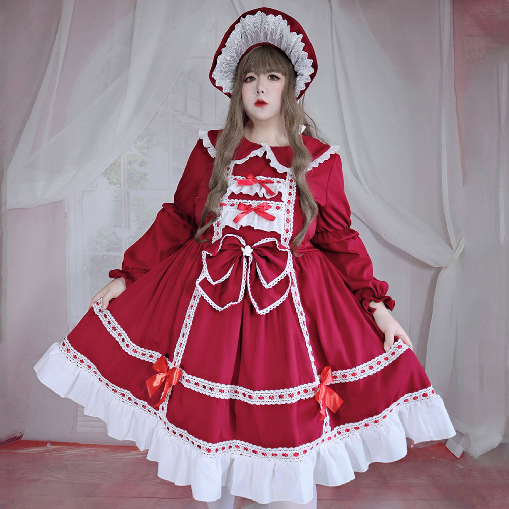 (BuyForMe) Rouroudream~Plus Size Lolita OP Dress   