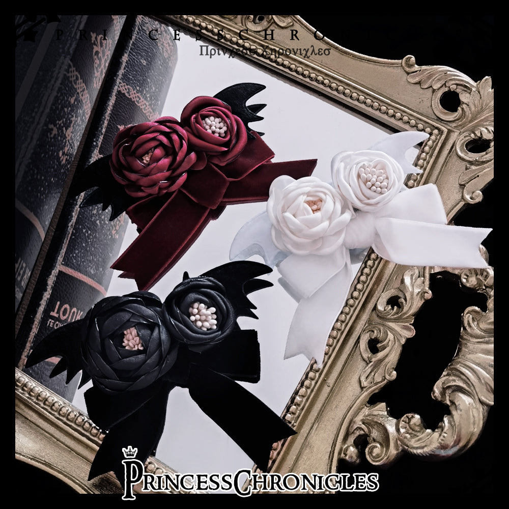 Princess Chronicles~Floating Phantom~Rose Lolita Brooch   