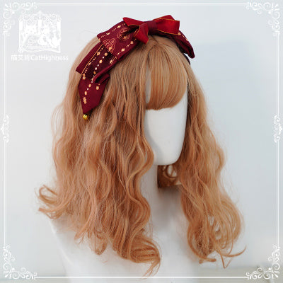 Cat Highness - Christmas New Year Han Lolita OP Dress S red KC