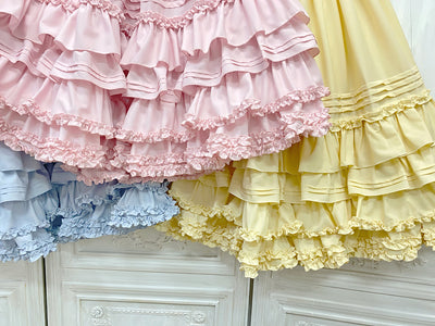 Little Dipper~Chinese Bellflower DIY Match Elegant Lolita Skirt   