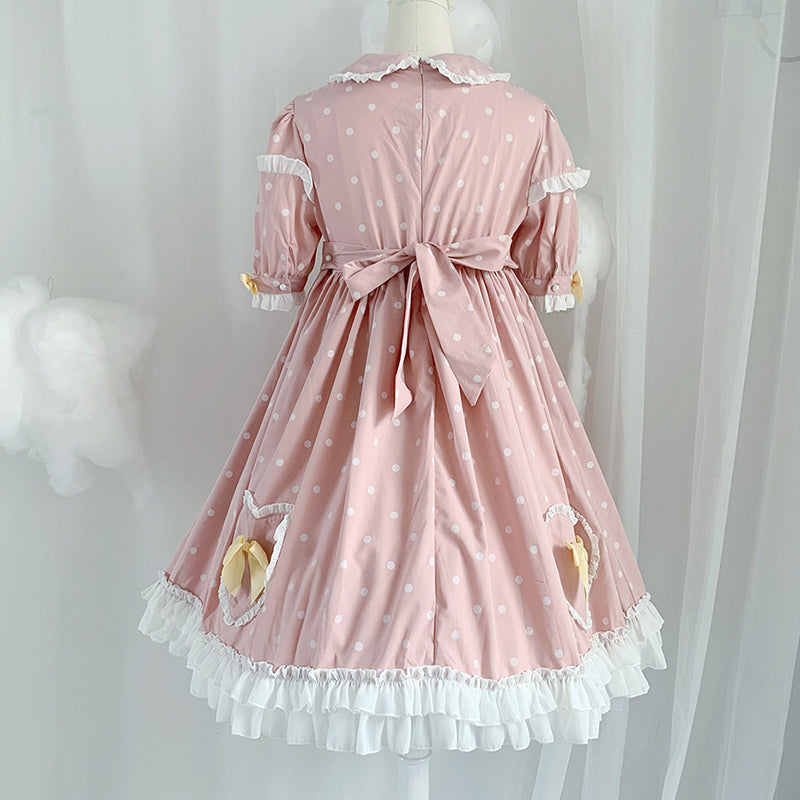 (Buyforme) Yucele~Plus Size Casual Lolita Princess Style OP Dress   