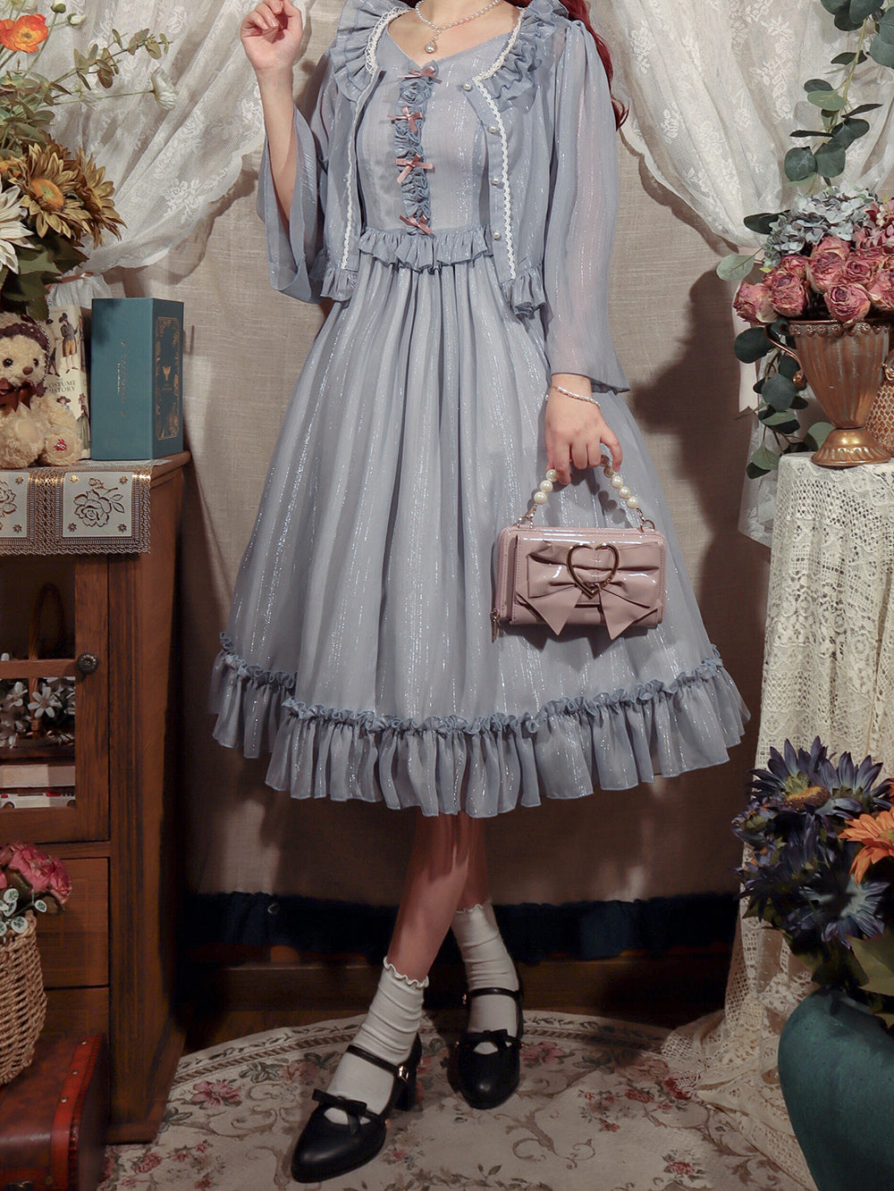 Miss point - Rhine Riverside - Summer Lolita Cardigan