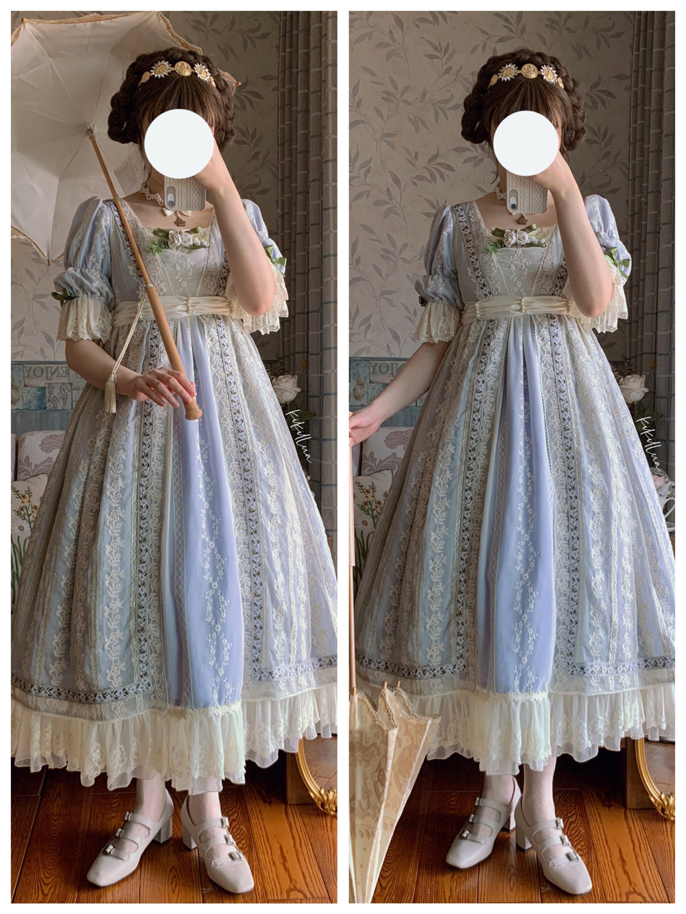 (Buy for me)Miss Point~The Sally Gardens~Elegant Lolita Empire-cut OP   