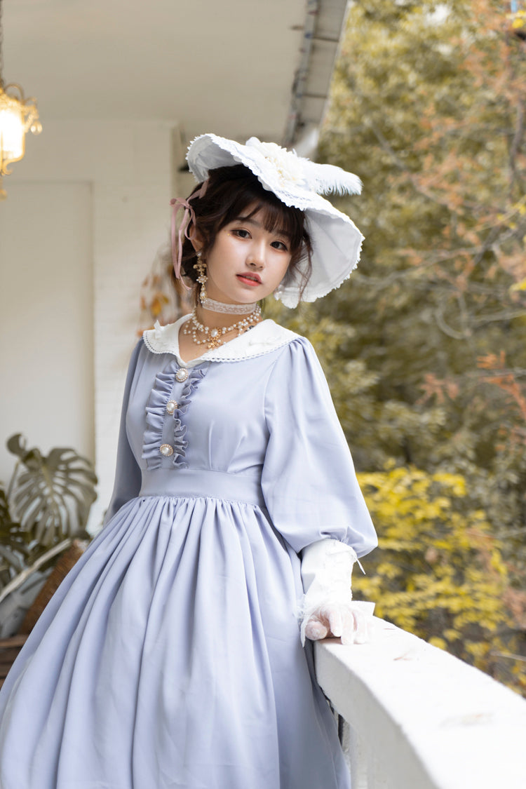 Sweet Wood - Lola's Diary - Multicolors Classic Lolita Plus Size OP Dress