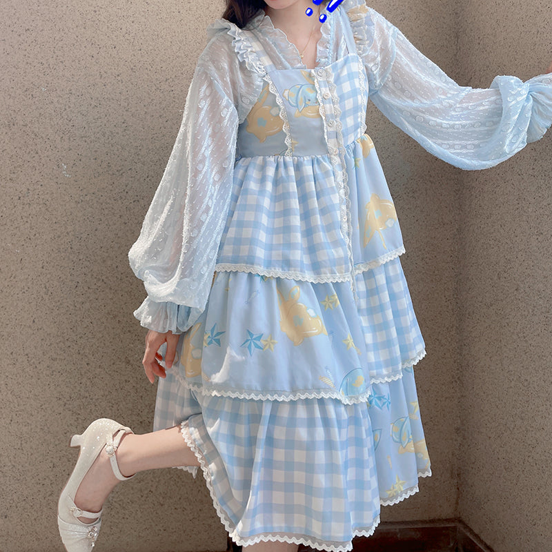 (BuyForMe) Sakurada Fawn~Chiffon Puff Sleeve Lolita Cardigan   