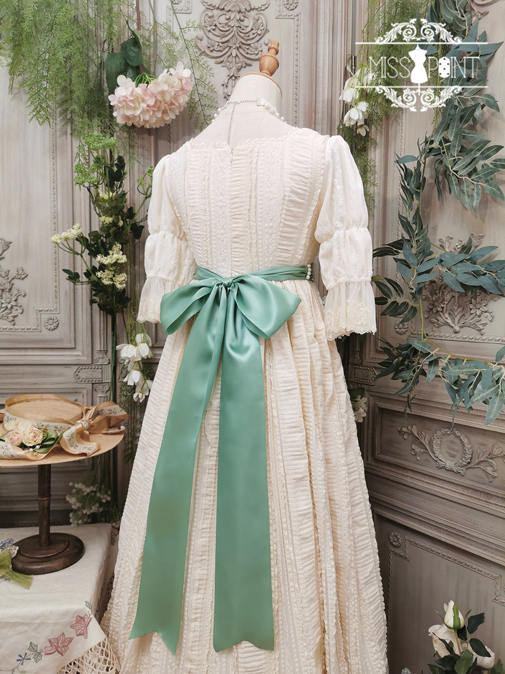Miss Point~The Sally Gardens~Multicolors Ribbon Lolita Sash 8496:91376