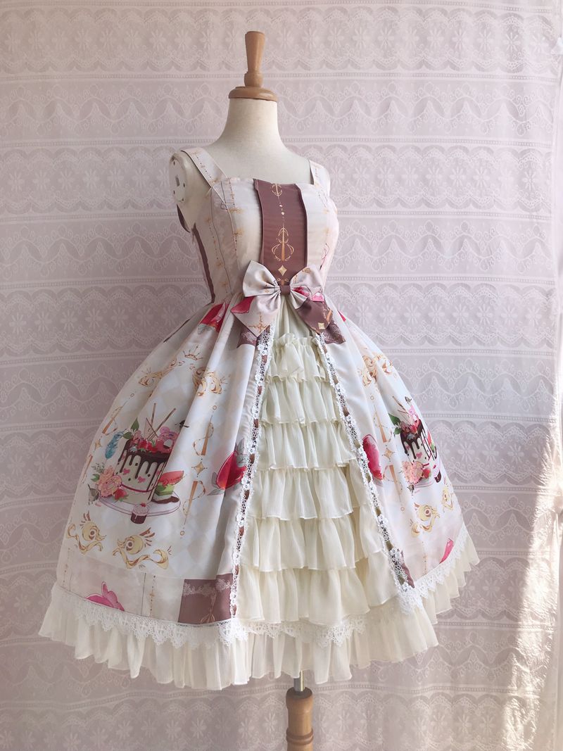 Yilia - Summer Dessert Front Opening Lolita JSK