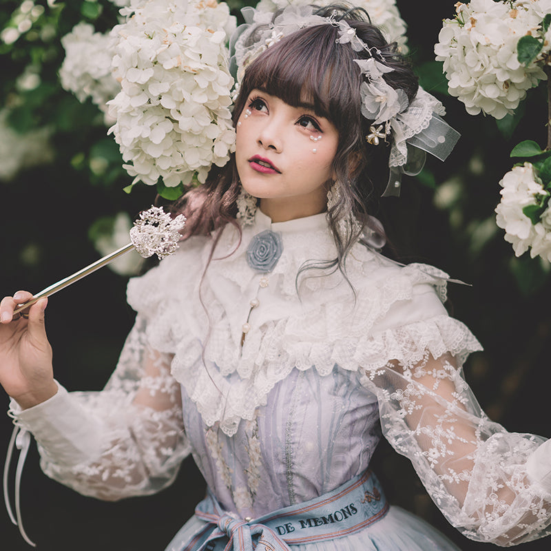 Cat-Romance~The Voice of Eco~Elegant Lolita Summer Dress   