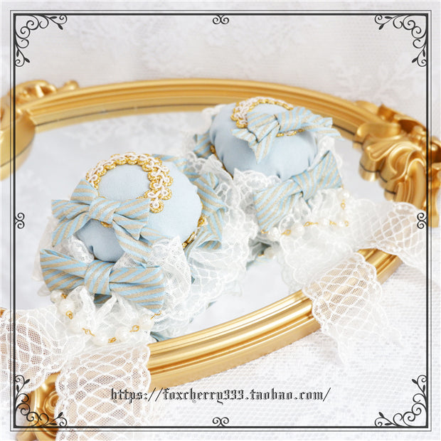 Fox Cherry - Palace Retro Elegant Bow Headdress Lolita Top Hat