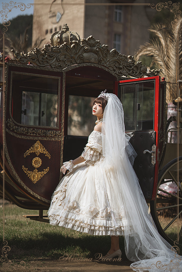 Hinana Queena~Fairy Tour~Carnival Gorgeous Lolita OP Dress   