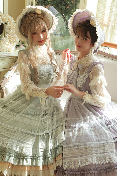 Alice Girl~Camellia Blooms~Elegant Lolita JSK Dress   