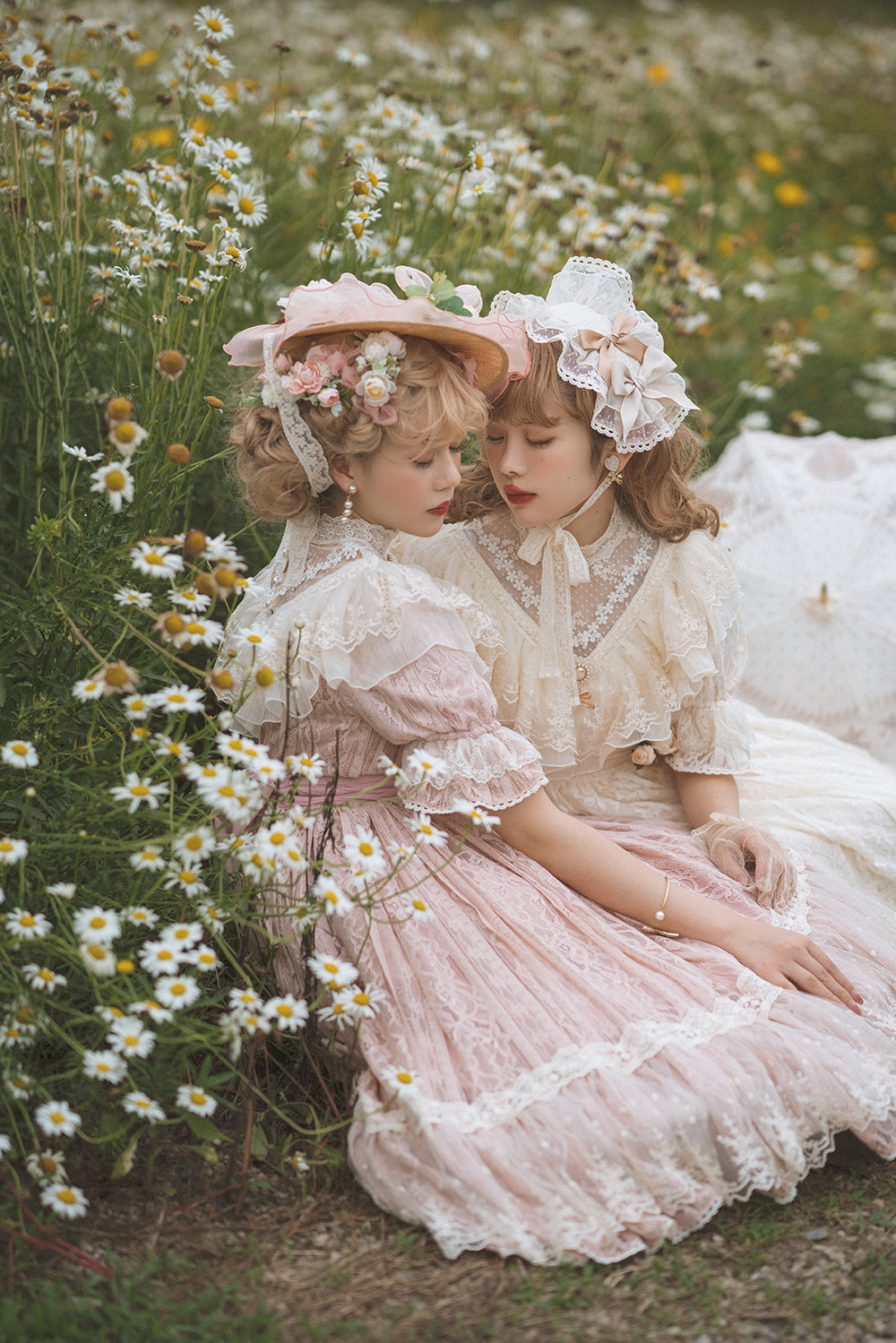 Miss Point - Woody Rose - Pure Color Lolita OP
