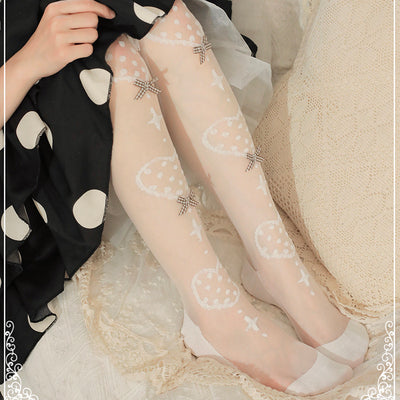 Roji roji - Super Thin Summer Lolita Knee Socks