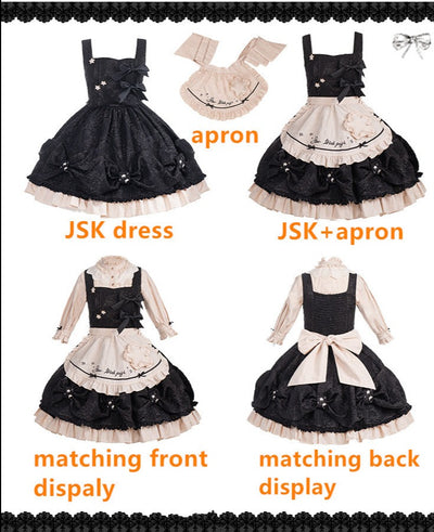 With PUJI~Witch Script~Embroidery Doll Lolita JSK   