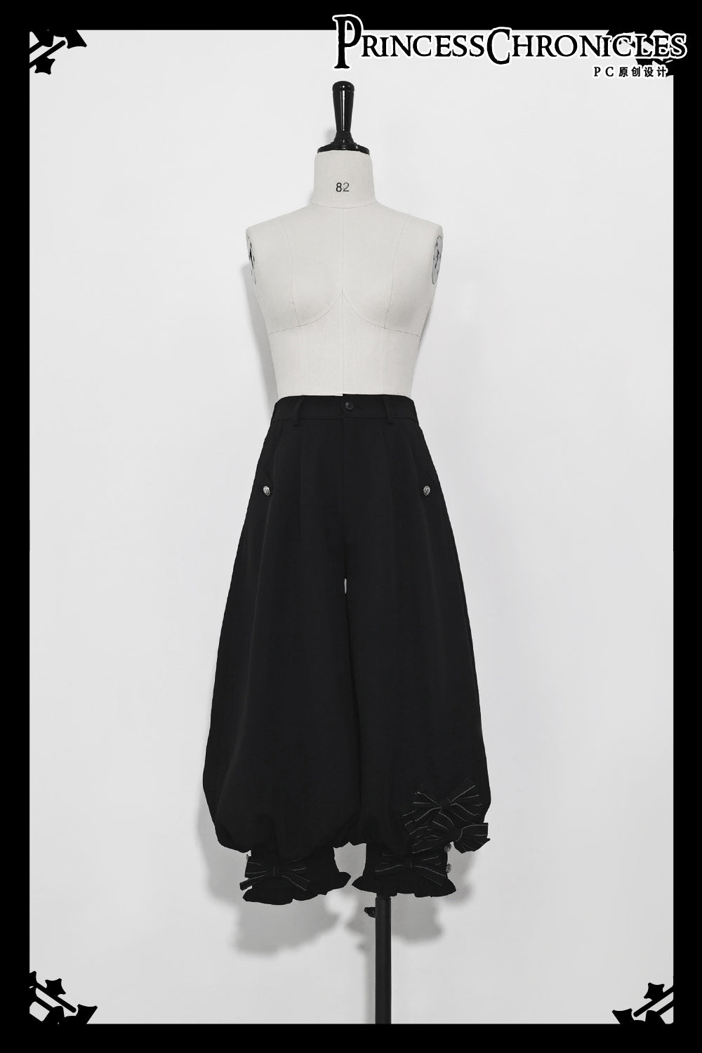 Princess Chronicles - Secret Morning News - Vintage Ouji Lolita Vest Blouse Bloomers S bloomers(in stock)