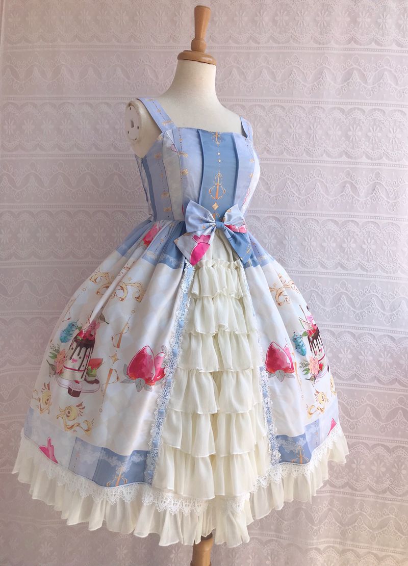 Yilia - Summer Dessert Front Opening Lolita JSK