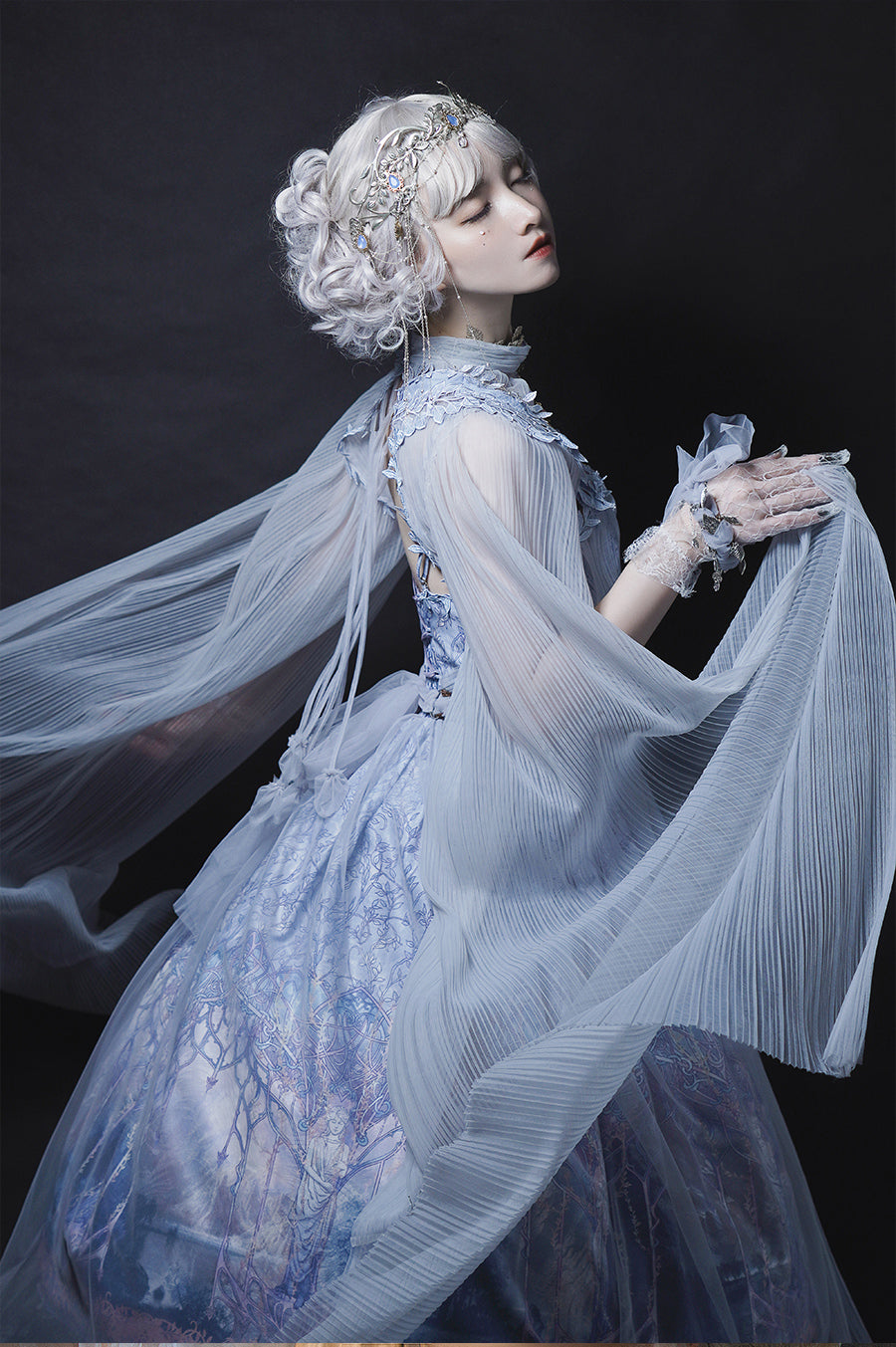 (Buy for me) FunCcino~Dense Forest Corridor~Elegant Lolita Blouse and Cape   