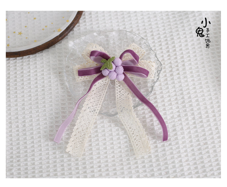Xiaogui~Grapery Lolita Earring Necklace Lolita Accessory   