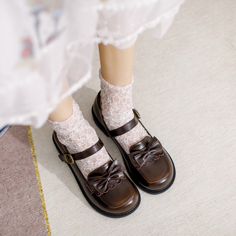 (BuyForMe) Vigour Jam~ Japanese Retro JK Shoes 34 brown 