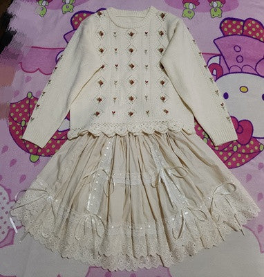 WangYan & Summer~Cotton Embroidery Lolita Petticoat   