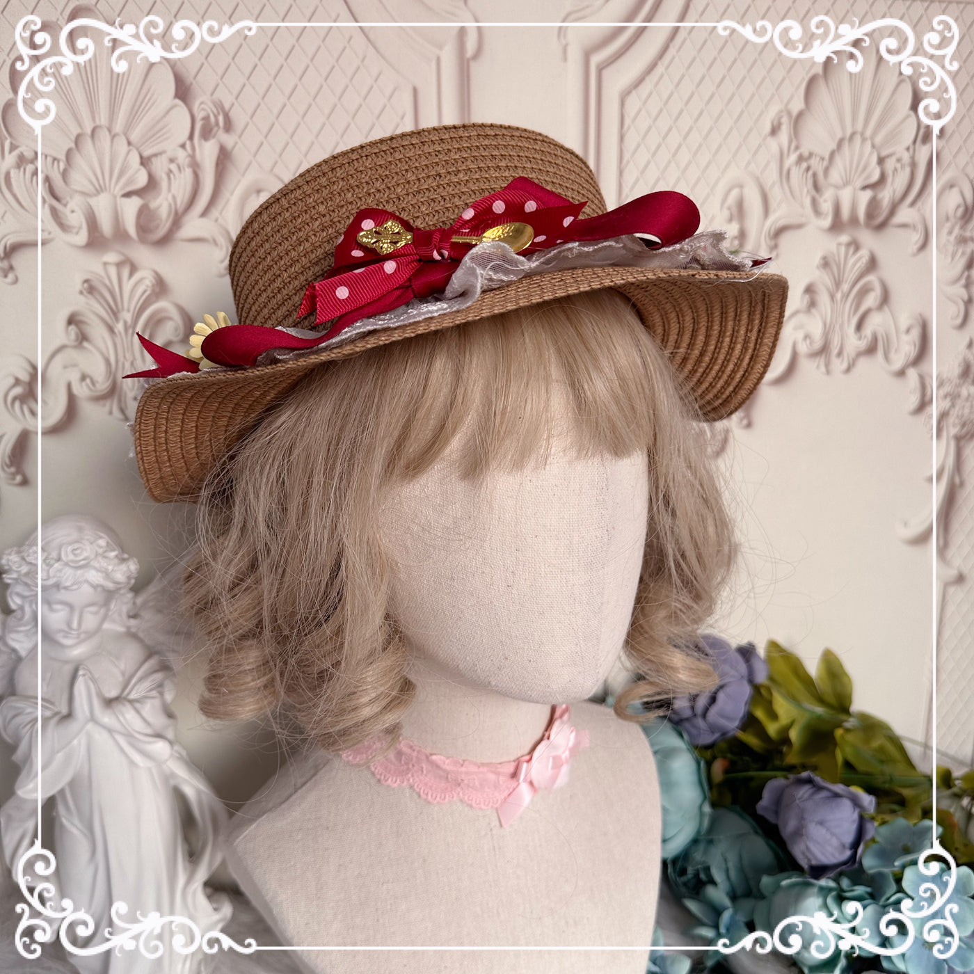 Chestnut Lolita~Country Lolita Hand-made Headdress Accessory   