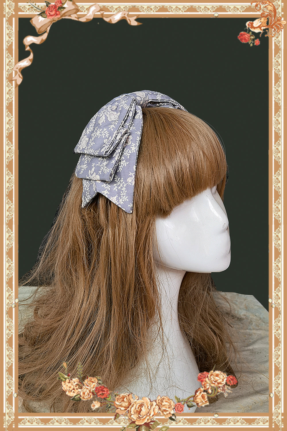 Infanta~Rose Afternoon Tea~Cotton Floral Lolita OP   