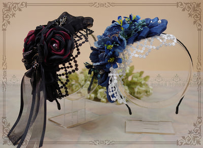 Rose of Sharon~Rose Ribbon Lace Lolita KC   