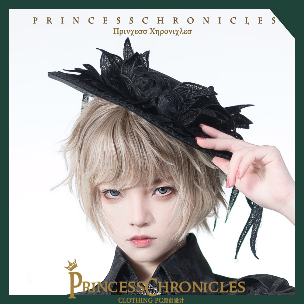 Princess Chronicles~Floating Phantom~Ouji Lolita Hat   