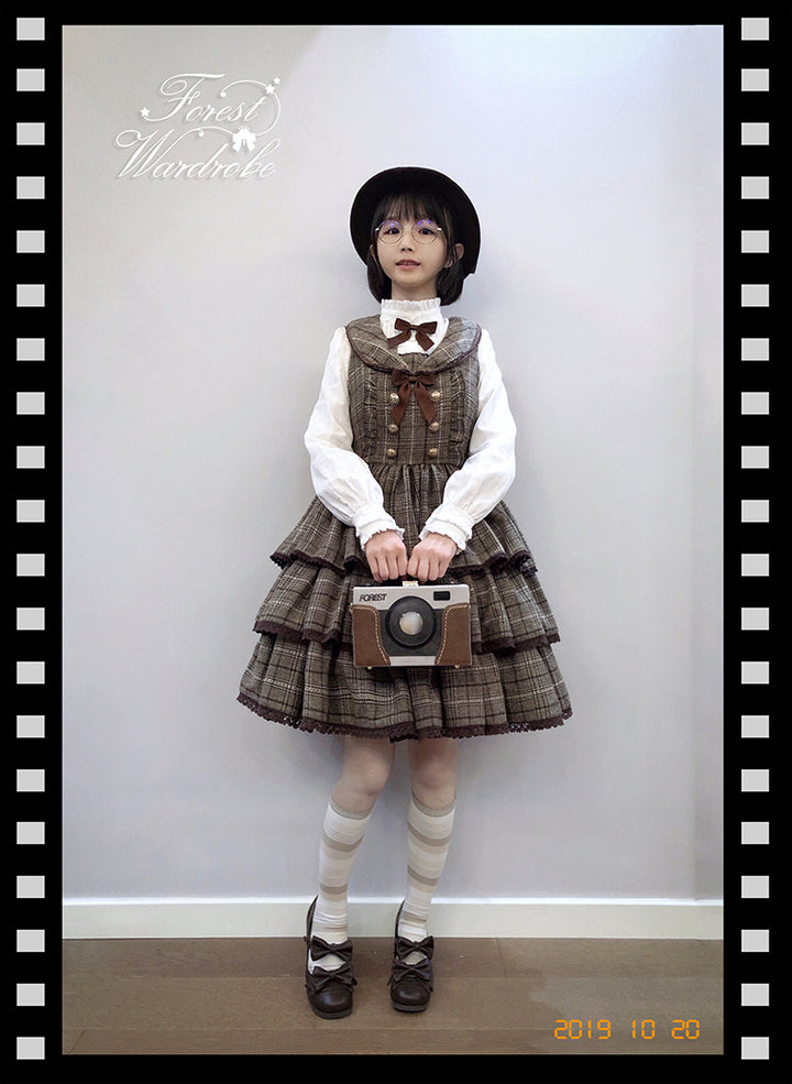 (Buy for me)Forest Wardrobe~Small Camera~Cameral Shape Daily Lolita Bag   