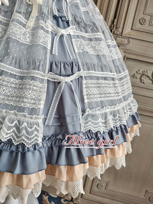 Alice Girl~Camellia Blooms~Elegant Lolita JSK Dress   