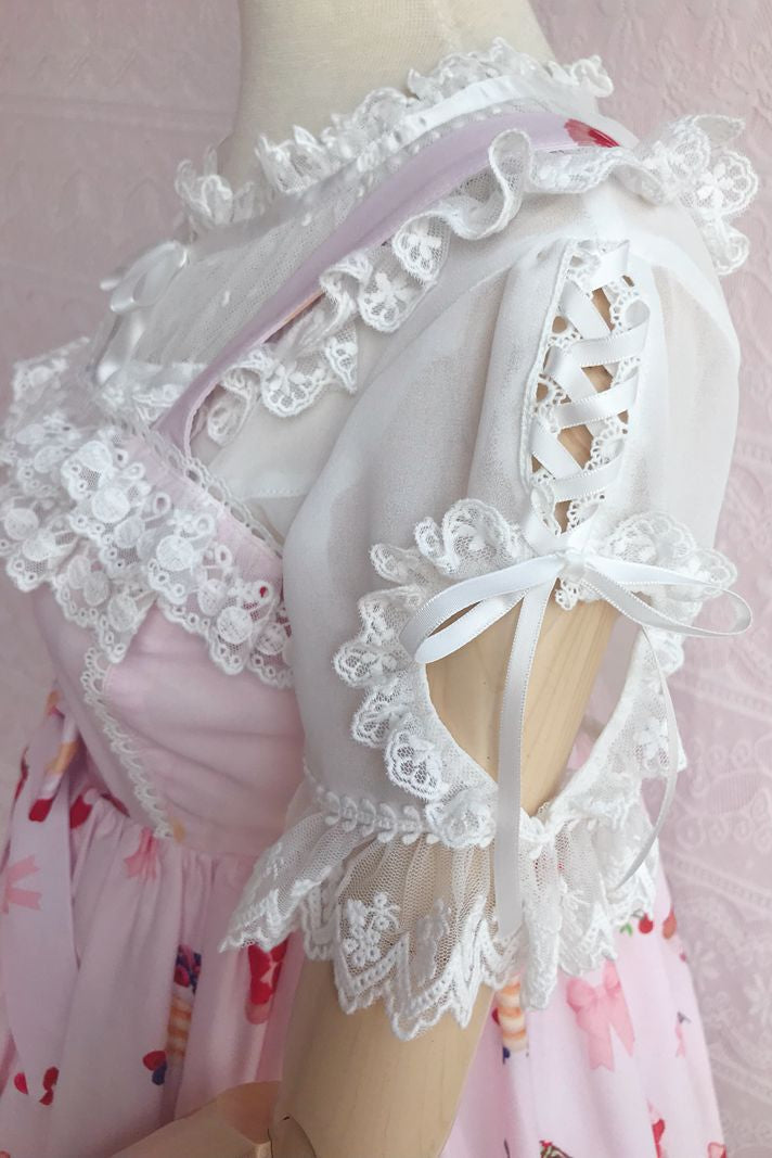 Sweet Lolita Puff Short Sleeve Blouse