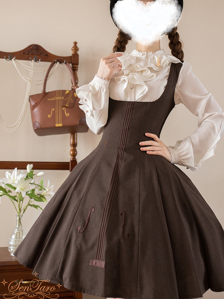 Sentaro~Dark Forest~Elegant Baroque Lolita Blouse   